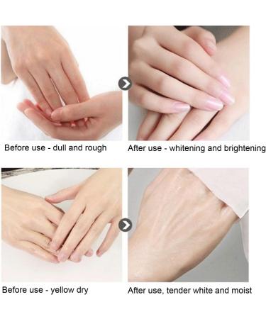 Hand Mask Exfoliating Hand Mask Brighten Skin Whitening Care Improve Dryness for Beauty Care - Buy Online on GoSupps.com