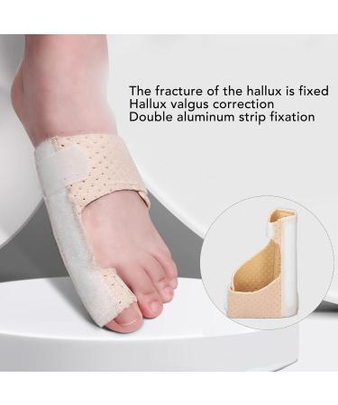 Fyearfly Hammer Toe Corrector - Adjustable Skin Color Claw Toe Fixation Reduced Stress & Removable Aluminum Strip (Left) - Buy Online on GoSupps.com