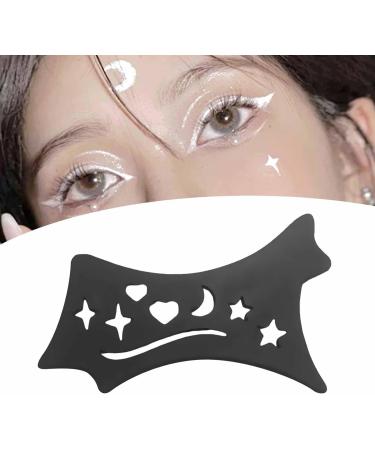 Generic Silicone Eyeliner Stencil Reusable Eye Makeup Aid for Women Lady Girls Black - Buy Online on GoSupps.com