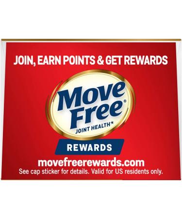 Move Free Ultra Triple Action Joint Support Supplement - 64 Tablets - Type II Collagen, Boron, Hyaluronic Acid - Joint Comfort, Cartilage & Bone Support - 1 Tiny Pill Daily - Buy Online on GoSupps.com