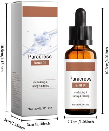 Paracresse Face Oil Paracresse Serum Organic Paracresse Face Serum Anti-Wrinkle Serum Reduces Wrinkles and Fine Lines Paracresse Extract Face Oil (1) - Buy Online on GoSupps.com