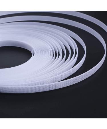 Abbaoww 50 Yards 8mm Polyester Boning for Wedding Dress Corset - White - Sewing Supplies - Buy Online on GoSupps.com