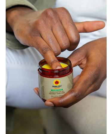 Tropic Isle Living Coconut Jamaican Black Castor Oil Hair Food 4 oz - Nourishing Hair Treatment - Buy Online on GoSupps.com