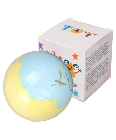 Natural Bubble Bath Bombs for Kids | Moisturizing & Fizzing Shower Balls with Essential Oils - 130g/4.59oz - Buy Online on GoSupps.com