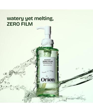 Orien Mugwort Zero Film Cleansing Oil 6.76 fl.oz. 200ml Daily Makeup Blackhead Removal No pore clogging Korean skincare double cleansing - Buy Online on GoSupps.com