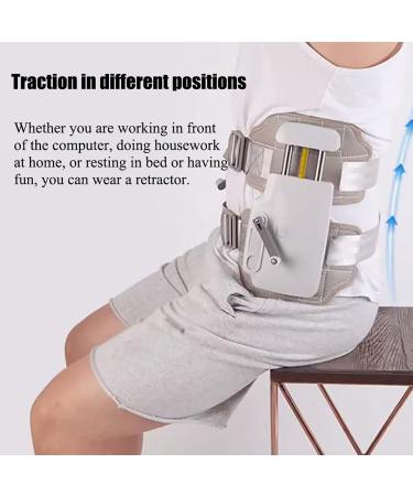 BAIXDM Lumbar Spine Traction Device | Adjustable Lumbar Decompression Belt for Back Pain Relief - International Shipping Available - Buy Online on GoSupps.com