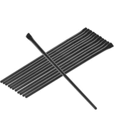 Baluue 60 Pcs Eyeliner Brush Eye Shadow Brush Eye Shadow Blending Brush Angled Eyebrow Brush Black - Buy Online on GoSupps.com