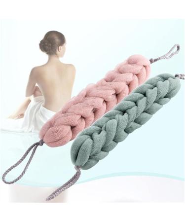 ZZSRJ Long Sponge Bath Towel | Green Bubble Bath Accessories for Luxurious Bathing Experience - Buy Online on GoSupps.com