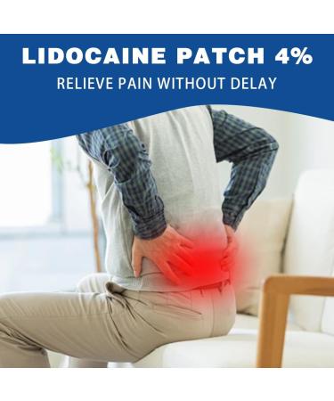 Medhome 4% Lidocaine patch Relief Patches 15 Count Maximum Strength Numbing Gel Patch 3.9 x 5.5 Pain Relief Patches For Fast Numbing of Aches Pains Neck Shoulder Muscle Soreness Back Pain Patch - Buy Online on GoSupps.com