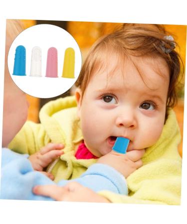 Minkissy Silicone Toothbrush for Children - 12th Finger Brush & Oral Care Tools - Buy Online on GoSupps.com