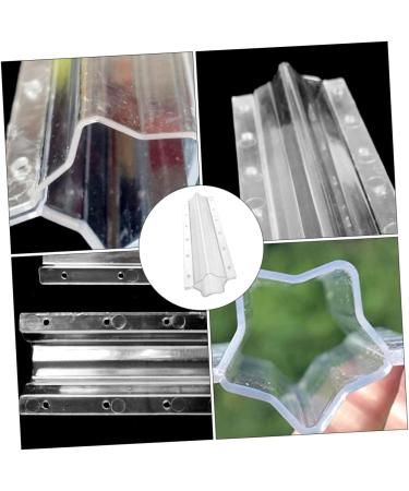 6 pcs Tool Grow Star Vegetable Molds Shape Vegetables Supplies Cake Modeling Moulds Garden Plastic As Shownx3pcs 20x4cmx3pcs - Buy Online on GoSupps.com