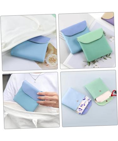 Coolhiya Tampon Holder & Period Storage Bag - Compact Women's Card & Coin Bag - Ideal for Menstrual Pads & Toiletries - Buy Online on GoSupps.com
