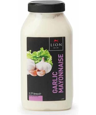 Garlic Mayonnaise 2.27 ltr A creamy mayonnaise. A thick textured mayonnaise with pieces of garlic visible and a creamy mouthfeel of coating the palate. Restaurant Quality Sauce