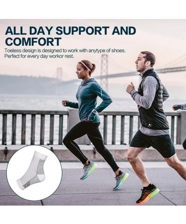 Buy Gehanico Compression Stockings - 15-25mmHg Sport Socks for Circulation Pain Relief & Swelling - 2 Pairs - High Comfort & Thrombosis Support - Buy Online on GoSupps.com