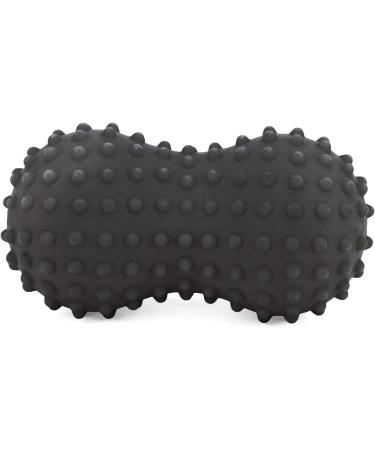 Buy Black Peanut Massage Ball for Neck & Lower Back Relief | Trigger Point & Fascia Massage Duo-Ball - Buy Online on GoSupps.com