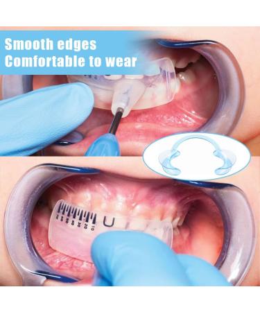 PSOWQ 4-Piece C-Shape Mouth Opener Set | Dental Cheek Holder for Oral Exams & Tooth Whitening - International Shipping - Buy Online on GoSupps.com