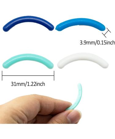 80 Soft Eyelash Curler Replacement Refills Pads - Blue Series - Buy Online on GoSupps.com