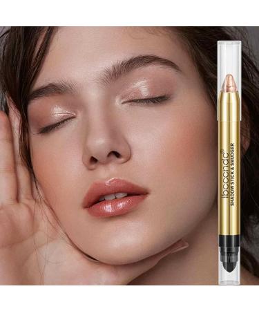 Shadow Pencil 2-end Natural Waterproof Eyeshadow Stick - Smudge-Proof Eyeshadow Stick Shimmer Makeup Tool Eyeshadow Makeup for Women Girls 3# - Buy Online on GoSupps.com