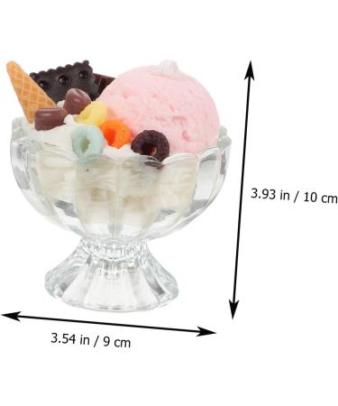 FRCOLOR Scented Ice Cream Candle | Creative Party Decor | Glass Candle Cup | Xmas Gift - Buy Online on GoSupps.com