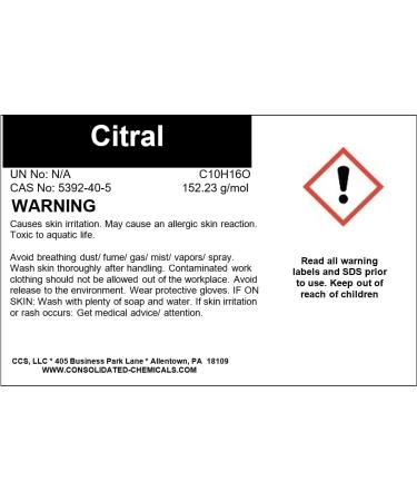 Citral High Purity Aroma Compound 30ml | Premium Fragrance for DIY Perfumes & Candles | International Shipping Available - Buy Online on GoSupps.com
