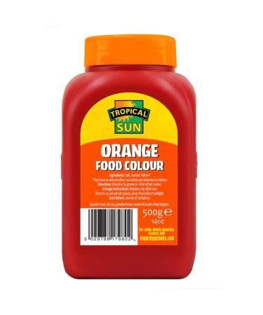 Tropical Sun Food Colour Orange 20 x 500g