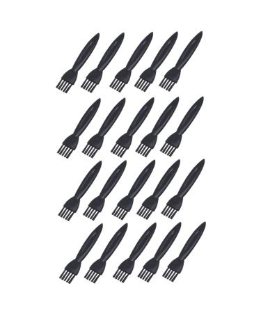 Ipetboom 100pcs Razor Brush Cleaner Tool Brush Small Brush Shaving Cleaning Brush Clipper Razor Cleaning Brush Hand Held Brush Cutter Shaver Cleaning Brush Cleaning Tool Electric Abs Duster