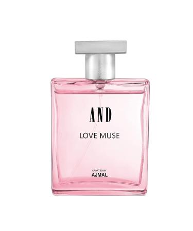 Love Muse Eau De Parfum 50ML Long Lasting Scent Spray Gift For Women Crafted By Ajmal - Buy Online on GoSupps.com