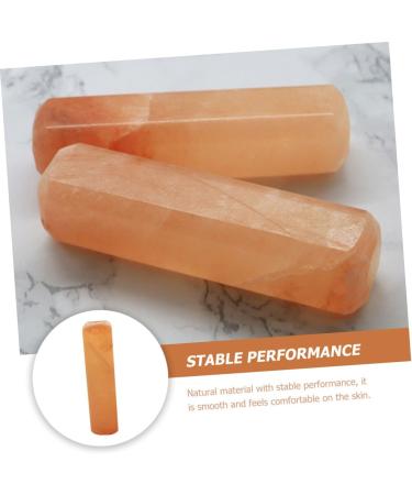 Massage Lurring Salt Rod Back Massager - Multi-Purpose Mineral Salt Gua Sha & Eye Massage Device | Spa-Quality Himalaya Rock Salt Tool - Buy Online on GoSupps.com