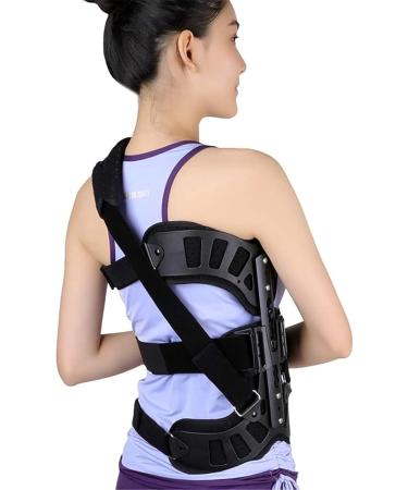Back Brace Straightener Scoliosis Posture Corrector Adjustable Spinal Auxiliary Orthosis for Back Postoperative Recovery Men and Women Adults