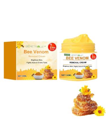 Venom Cream New Bee Venom Removal Cream Natural Bee Venom Cream Professional Bee Venom Repair Cream for All Parts of The Body (1 PC)