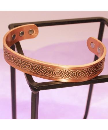 Buy Copper Magnetic Bracelet with 6 Magnets - Unisex Fashion & Health Benefits - Buy Online on GoSupps.com