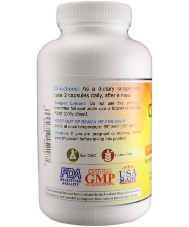 Wonder Labs Curcumin 950 mg with BioPerine Supprts Heart and Joint Health - 180 Capsules - Buy Online on GoSupps.com