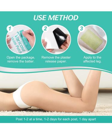 Spier 8 Pcs Varicose Veins Patch - Effective Spider Veins Removal Plaster for Leg Care | Fast International Shipping - Buy Online on GoSupps.com