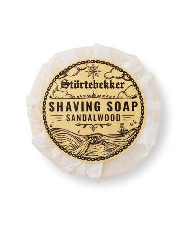 St rtebekker Premium Razor soap Sandalwood 70g - Handmade soap for productive shaving foam - perfect for shaving with razor plane & razor - vegan shaving soap women & men 70 g (1 Pack) - Buy Online on GoSupps.com