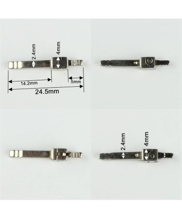 10pcs 4mm Eyeglass Hinges - Acetate & Plastic Spring Hinges for Sunglasses Frames | International Shipping - Buy Online on GoSupps.com
