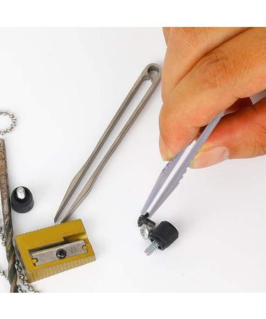 Akozon EDC Tweezers Portable EDC Alloy Tweezers Outdoor Survival Camping Travel Mini Tool - Buy Online on GoSupps.com