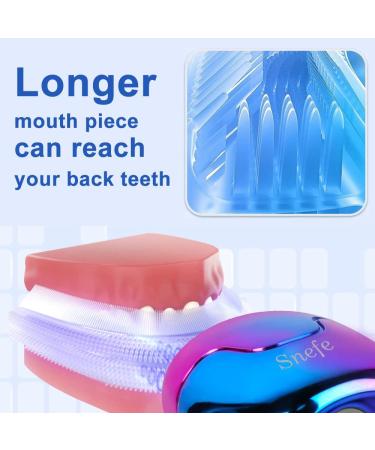 Ultrasonic Electric Toothbrush for Adults | Automatic 360 Toothbrush with LED Light | Hands-Free & Rechargeable | Teeth Whitening | IPX7 Waterproof | Gradient Color - Buy Online on GoSupps.com