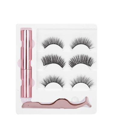 Magnetic False Eyelashes Set - 3D Waterproof Lashes with Reusable Tweezers | International Shipping Available - Buy Online on GoSupps.com