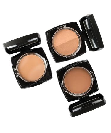 Shine Cosmetics Powder Bronzer - Long-Lasting Lightweight Buildable | Matte Finish Bronzer (0.35 oz) for Flawless Skin - Buy Online on GoSupps.com