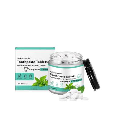 Chewable Toothpaste Tablets, Whitening Toothpaste, Helps Maintain Healthy Gums, Strengthens & Whitens Teeth, Fresh Breath