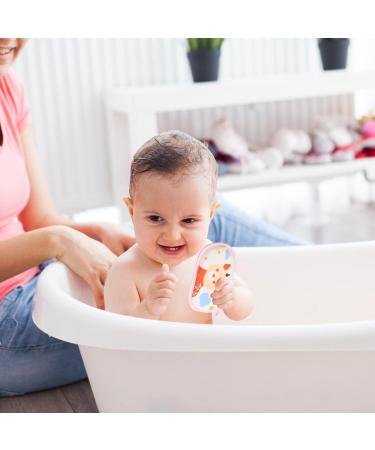 Cozlly 4PCS Soft Cotton Baby Bath Sponges - Gentle Bath Wash for Newborns, Infants, and Toddlers - Buy Online on GoSupps.com