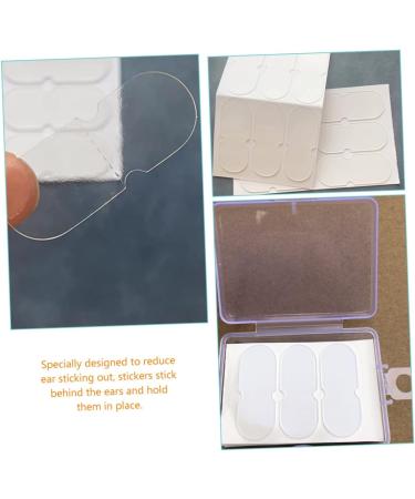 FRCOLOR 60pcs Ear Correction Stickers - Adhesive Eustachian Tube Unclogger for Elf Ear Veneer - Vertical Ear Patch Cosmetic White - 4x16cm - Buy Online on GoSupps.com
