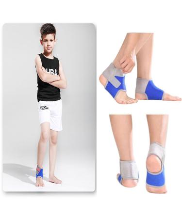1 Pair Girls Boys Ankle Support Brace Compression Neoprene Ankle Strap Foot Wrap Protector Ankle Strains Sprains Arthritis Pain Relief Ankle Tendon Injury Recovery Football Skiing Cycling Running Blue EU 36-39 recommend Kids UK 3-5 - Buy Online on GoSupps.com