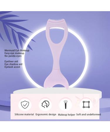 Reusable Silicone Eyeliner Stencils Multifunctional Eyeliner Stencils Wing Tips Eyeliner Aid Eyeshadow Applicators Mascara Shield Guard Eye Makeup Tool - Buy Online on GoSupps.com