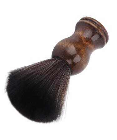 Hair Razor Brush - Soft Wooden Handle Haircutting & Facial Care Tool | Perfect Father's Day Gift for Him - Buy Online on GoSupps.com