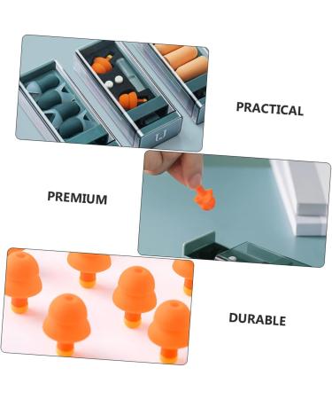 Buy Sound-Isolating Noise-Canceling Earplugs - Best for Sleep & Focus | Portable Stylish Earplugs - 1 Set (Pack of 1 - Buy Online on GoSupps.com