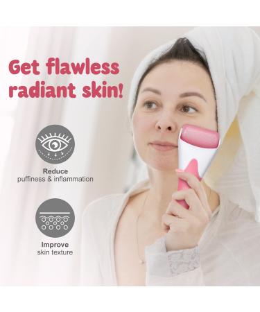 UUGLAM Ice Roller for Face & Eyes Puffiness Relief - Women's Gift (Pink) - Buy Online on GoSupps.com