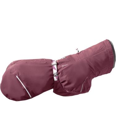Mudventure Dog Coat - ECO Rain Jacket for Dogs (Eggplant Size 35) | Waterproof & Stylish Dog Apparel - Buy Online on GoSupps.com