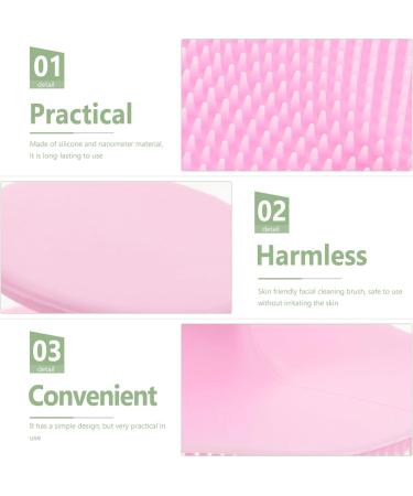 Beavorty Face Exfoliation Brush Female Facial Brush Silicone Brush Cleansing Facial Brush Face Exfoliator Brush Face Scrubber Brush Bath Brush Man The Face Multifunctional Brush Silica Gel - Buy Online on GoSupps.com