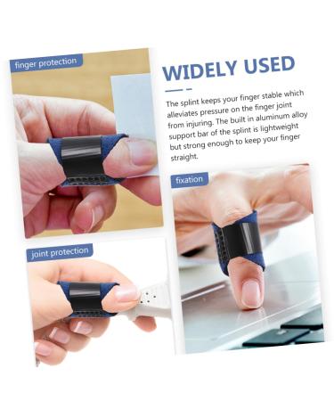 FRCOLOR Adjustable Finger Strap Splint - Finger Immobilizer & Support Brace for Thumb & Wrist - Lightweight Fix Belt for Pain Relief - Buy Online on GoSupps.com